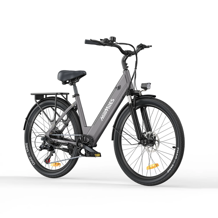 HillMiles MileCity 250W 26" Electric Trekking Bike City 468Wh E-bike with Torque