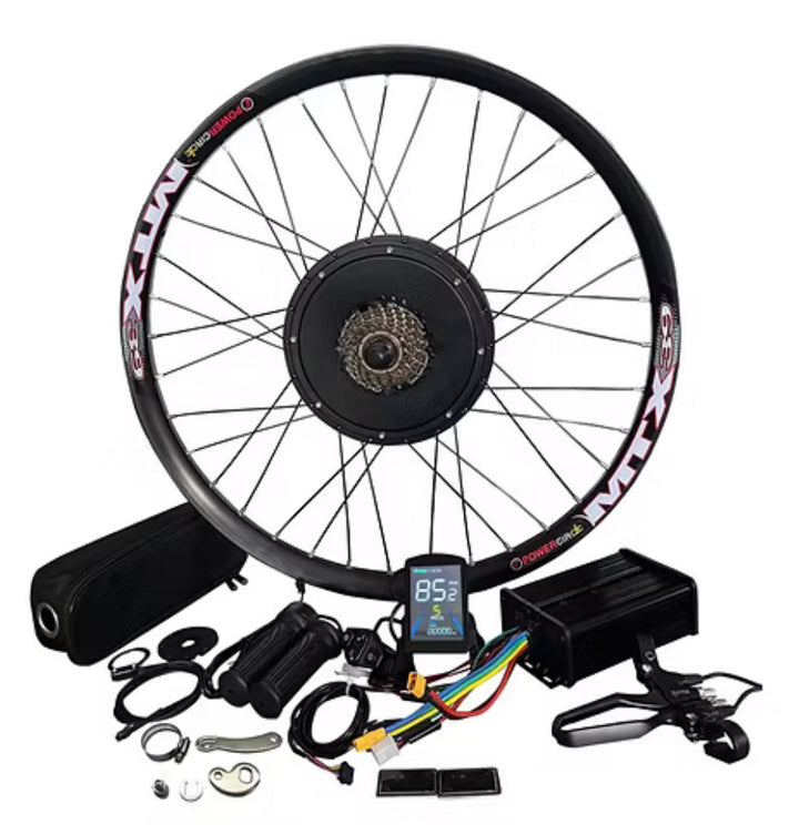 UK Stock 48v 1500w Mtx39 Real wheel  Ebike Conversion kit Battery
