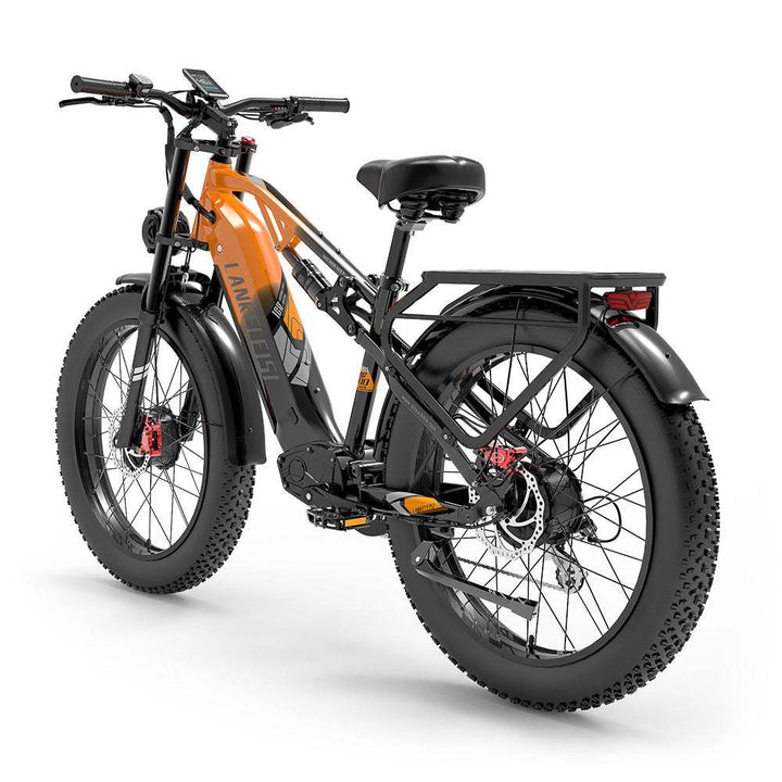 Lankeleisi MG800 Max 1000W*2 26" Fat Bike Dual Motor Trail E-Mountain Bike