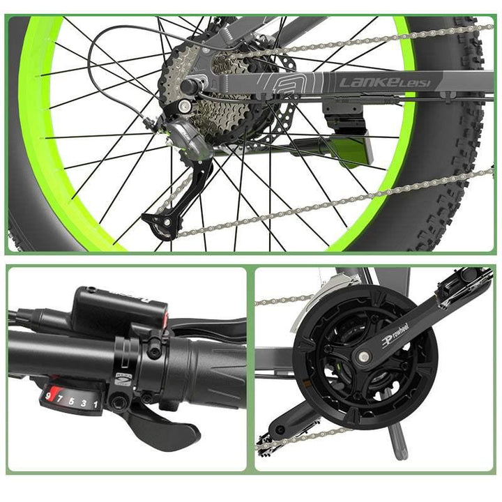 Lankeleisi XT750 Plus folding 1000W 26" Fat Bike