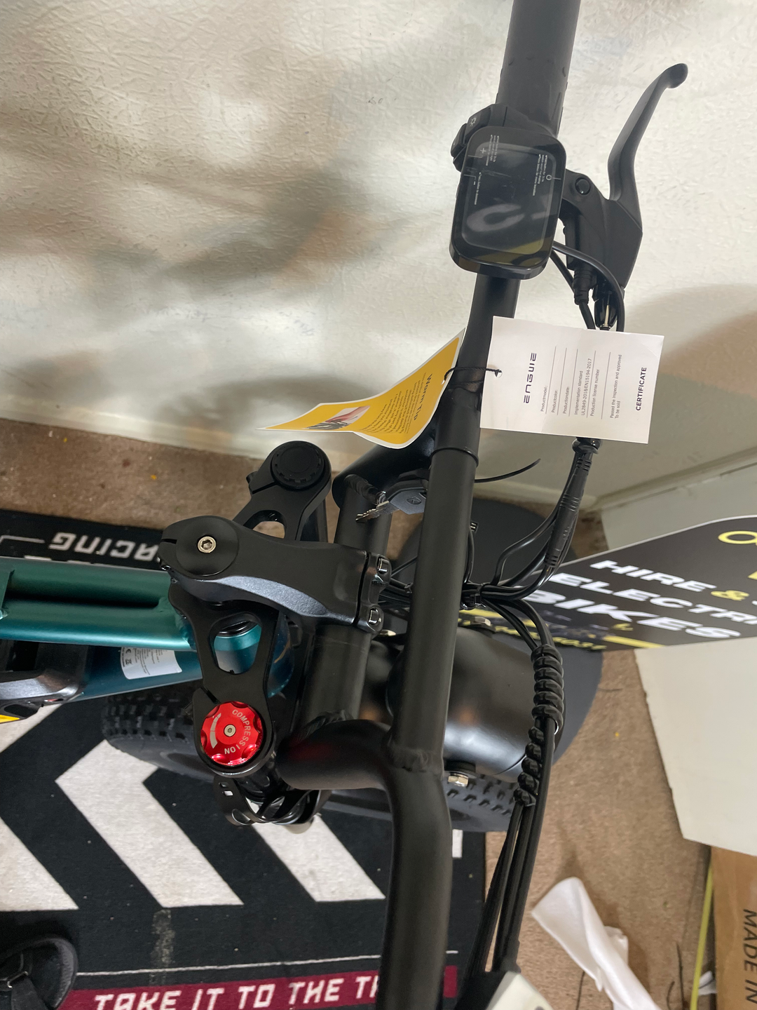 UK Stock Engwe  M20 750W Brushless Peak 1000W