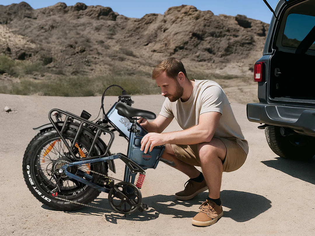 SAMEBIKE RS-A02 PRO Electric Bike, Folding Off Road