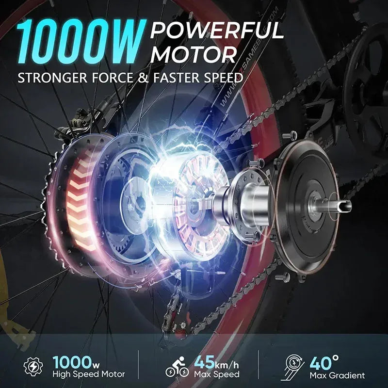 SAMEBIKE LO26-Plus Electric Bike