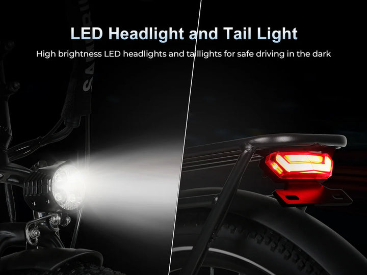 SAMEBIKE RS-A01 Pro Commuter E-Bike 36V15AH battery 500w