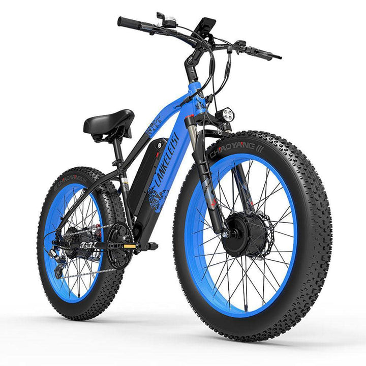 Lankeleisi MG740 PLUS | Dual Motor Electric Fat Bike | 48V 20Ah Bicycle Electric