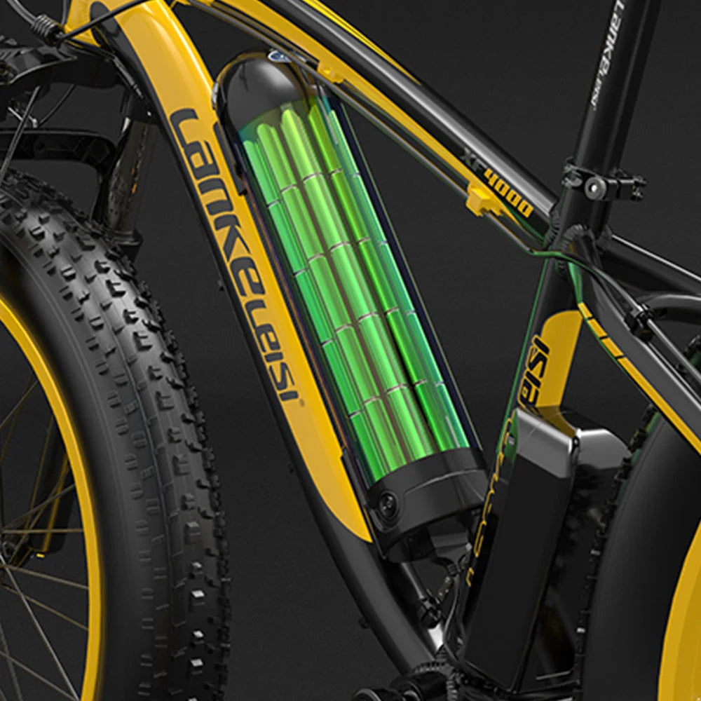 UK Stock Lankeleisi XF4000 1000W 26" Fat Tyre Electric Bike E-Mountain Bike