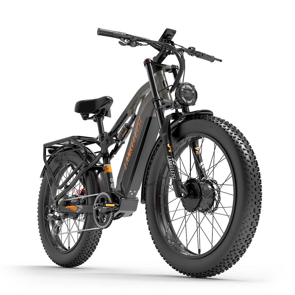 Lankeleisi MG800 Max 1000W*2 26" Fat Bike Dual Motor Trail E-Mountain Bike