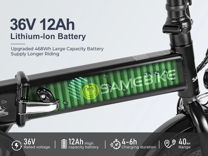 SAMEBIKE YINYU14-II Foldable Electric Bike