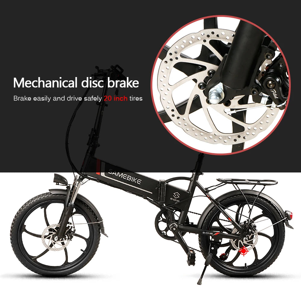 Samebike 20LVXD30-II Folding Electric Mini Bike