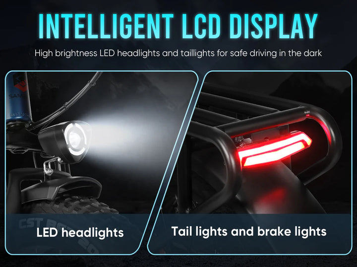 SAMEBIKE RS-A02 PRO Electric Bike, Folding Off Road