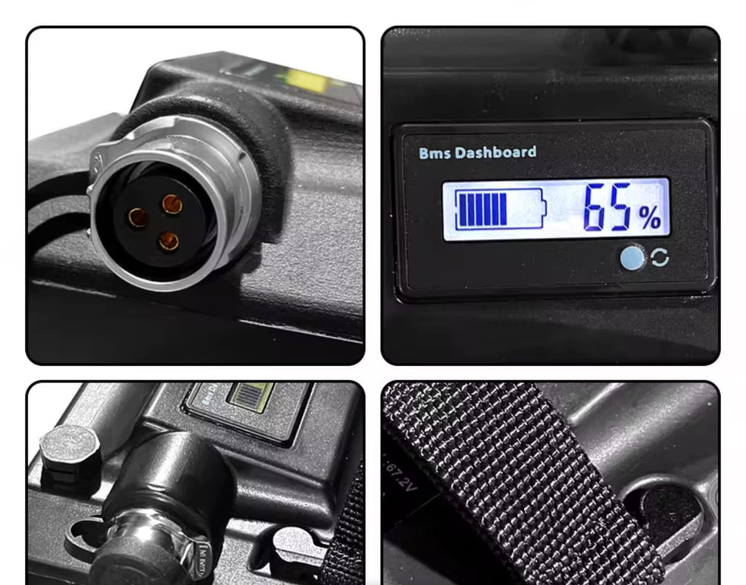 72v. 45Ah / 50Ah. 13kW SAMSUNG BATTERY FOR SUR-RON