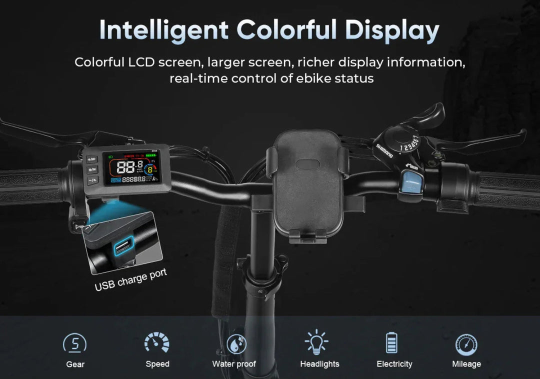 Samebike CY20 Portable Commuter Electric Bike