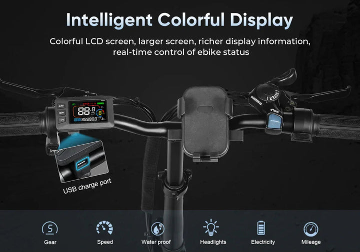 Samebike CY20 Portable Commuter Electric Bike