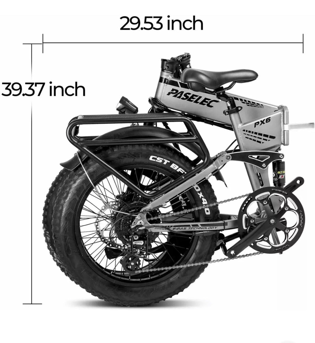 Paselec PX6 PRO Original Folding E-bike