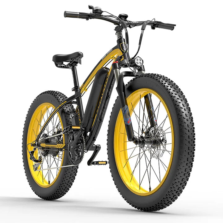 UK Stock Lankeleisi XF4000 1000W 26" Fat Tyre Electric Bike E-Mountain Bike