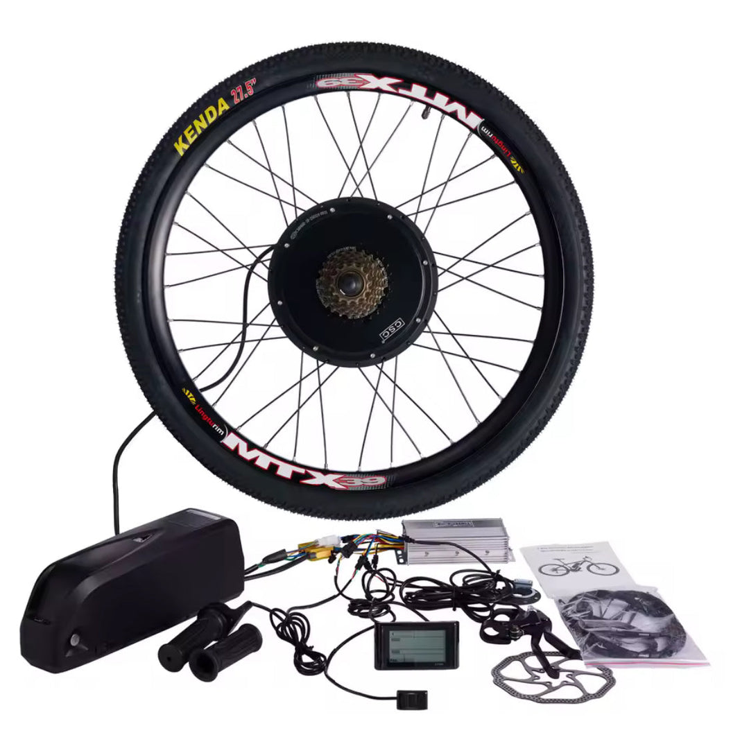 UK Stock 48v 1500w Mtx39 Real wheel  Ebike Conversion kit Battery The Ebike Shop