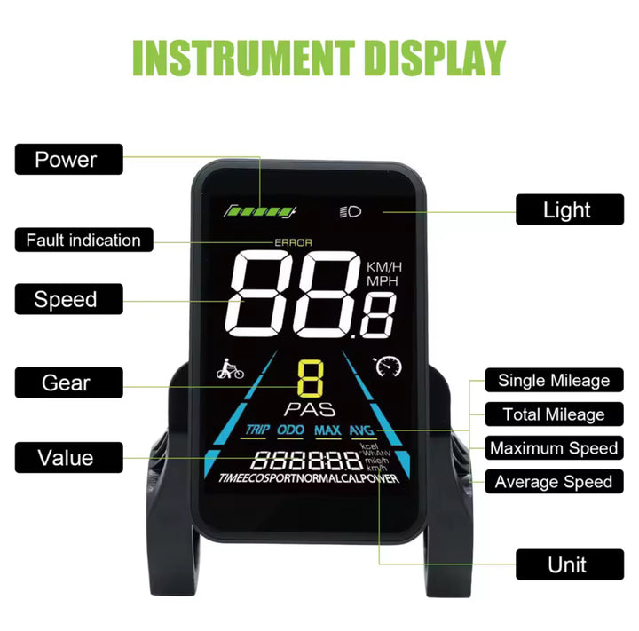UK Stock 52v 2000w Real  Wheel Ebike kit Battery