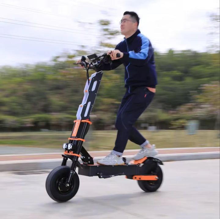TOURSOR X8 
Urban commuting and all-terrain adult electric scooter | 60V38.8Ah 10000w dual motors for powerful power The Ebike Shop