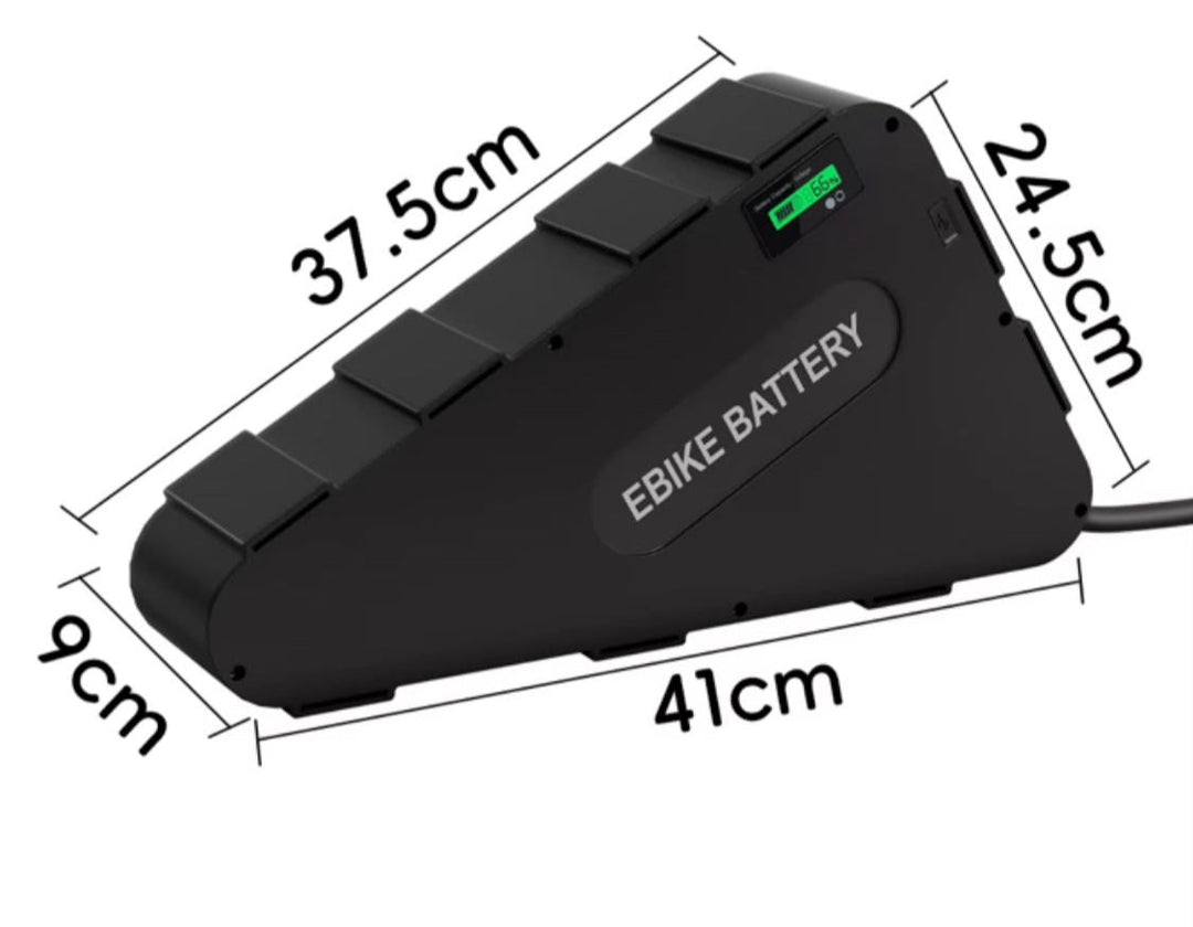 52v 2000w ebike kit battery for electric bike conversion, compatible with The Ebike Shop electric conversion kits.