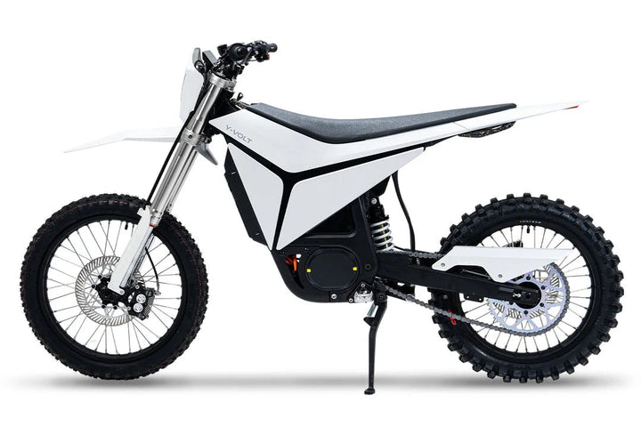 Y-Volt Surge V electric bike battery from The Ebike Shop, showing the compact, high-capacity lithium-ion design.