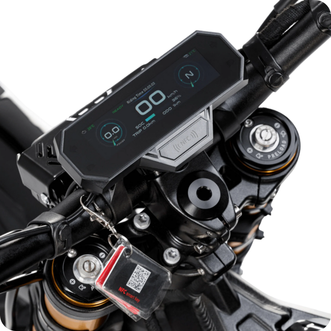 Arctic Leopard XE PRO S L1S e-bike with sleek frame, motor, and display system, suitable for urban and off-road riding.