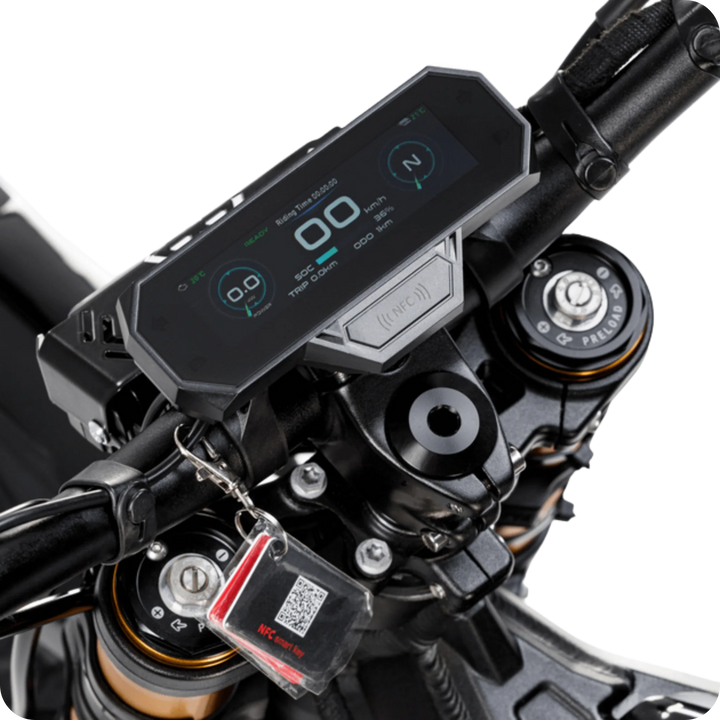 Arctic Leopard XE PRO S L1S e-bike with sleek frame, motor, and display system, suitable for urban and off-road riding.