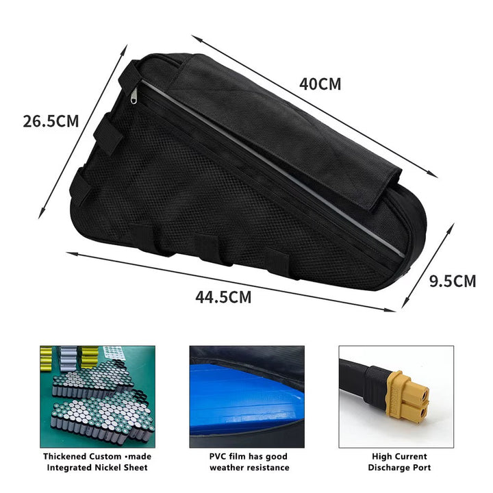 Triangle Ebike Battery 72V 30Ah 80A  Samsung The Ebike Shop