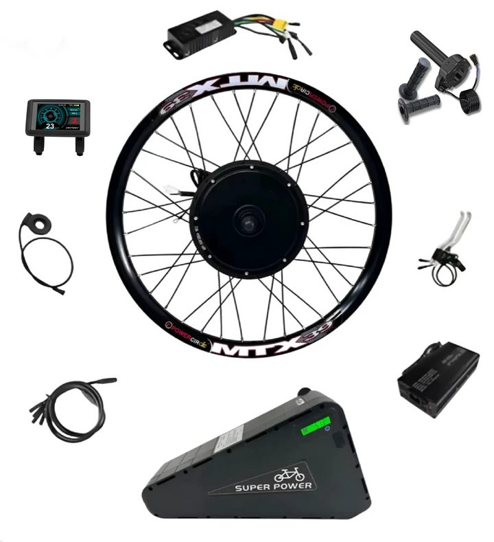 UK Stock 72V 3000W kit with Battery The Ebike Shop