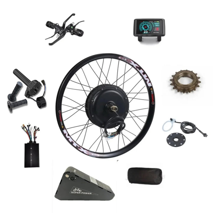 UK Stock 72V 4000W kit motor with Battery The Ebike Shop