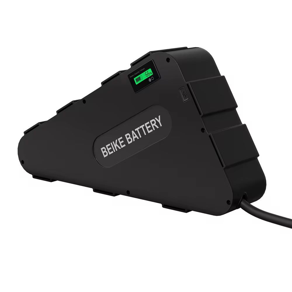 UK stock Triangle downtube LG eBike battery, 52V 20Ah 25Ah or 30Ah, for electric bikes, designed for reliable power.