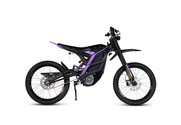 Black Falcon Pro electric bike by The Ebike Shop with sleek frame, handlebars, and 79BIKE branding visible.