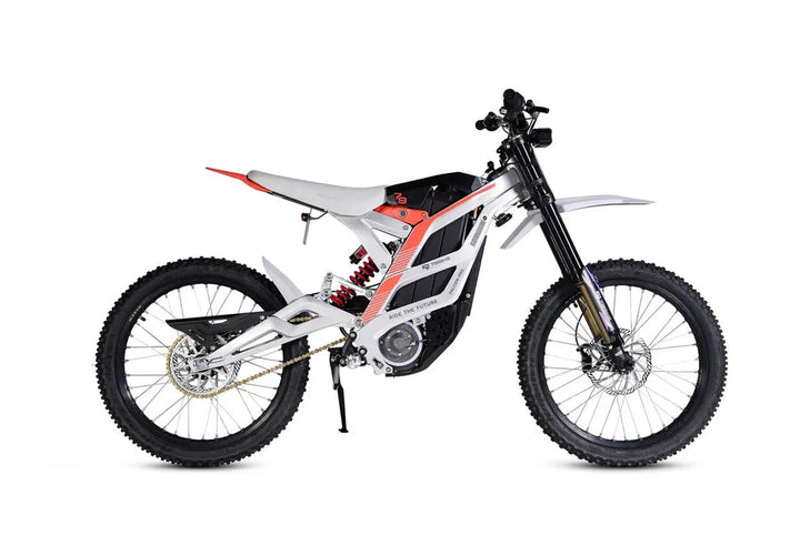 Close-up of the 79BIKE Falcon Pro electric bike showing its sleek black frame and ergonomic handlebars.