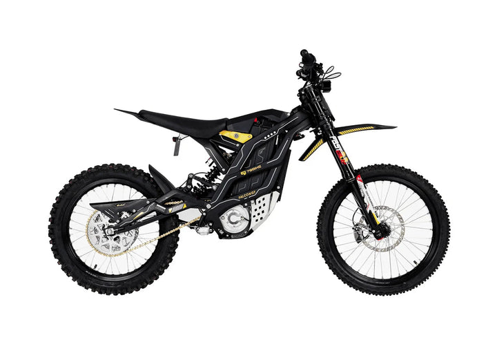 Red 79Bike Falcon GT electric bike with sleek frame and fat tires, designed for versatile riding and off-road adventures.