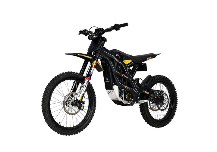 Black 79Bike Falcon GT electric bike with sleek frame and thick tires, showcasing its sporty design and sturdy build.