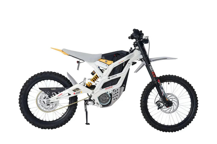 A 79Bike Falcon GT electric bike with a sleek frame and modern design, featuring thick tires and a comfortable saddle.
