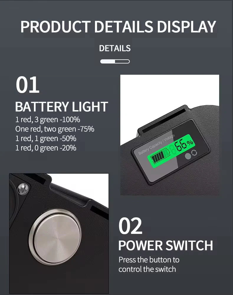 52V 2000W eBike kit battery for electric conversion, shown with wiring and mounting components, from The Ebike Shop.
