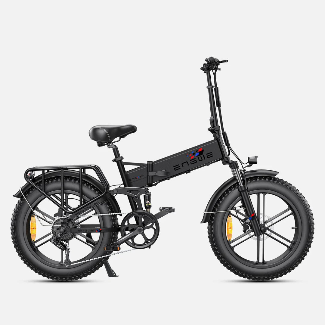 ENGWE ENGINE PRO Electric Bike 1000W 12KM Full Suspension Foldable E-bike