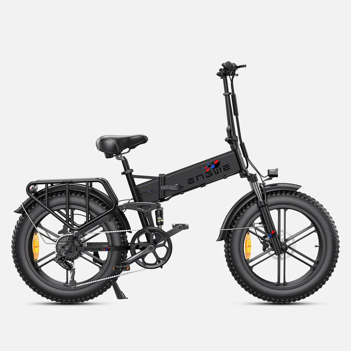 ENGWE ENGINE PRO Electric Bike 1000W 12KM Full Suspension Foldable E-bike